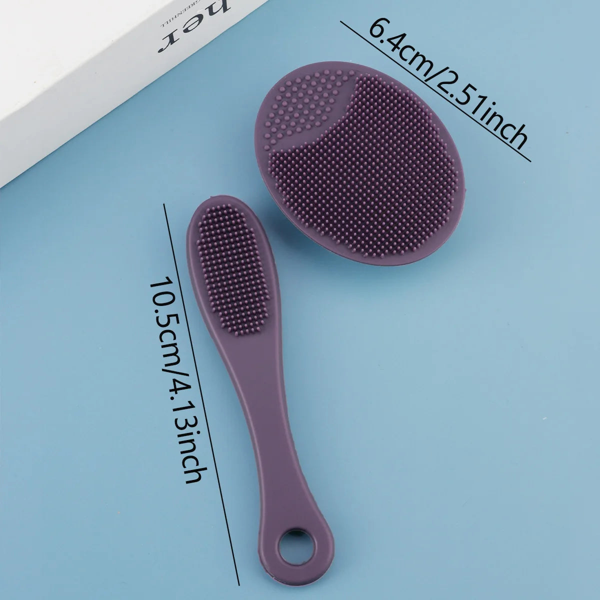 PureGlow Duo – Deep-Clean Facial Brush [2 piece Set]