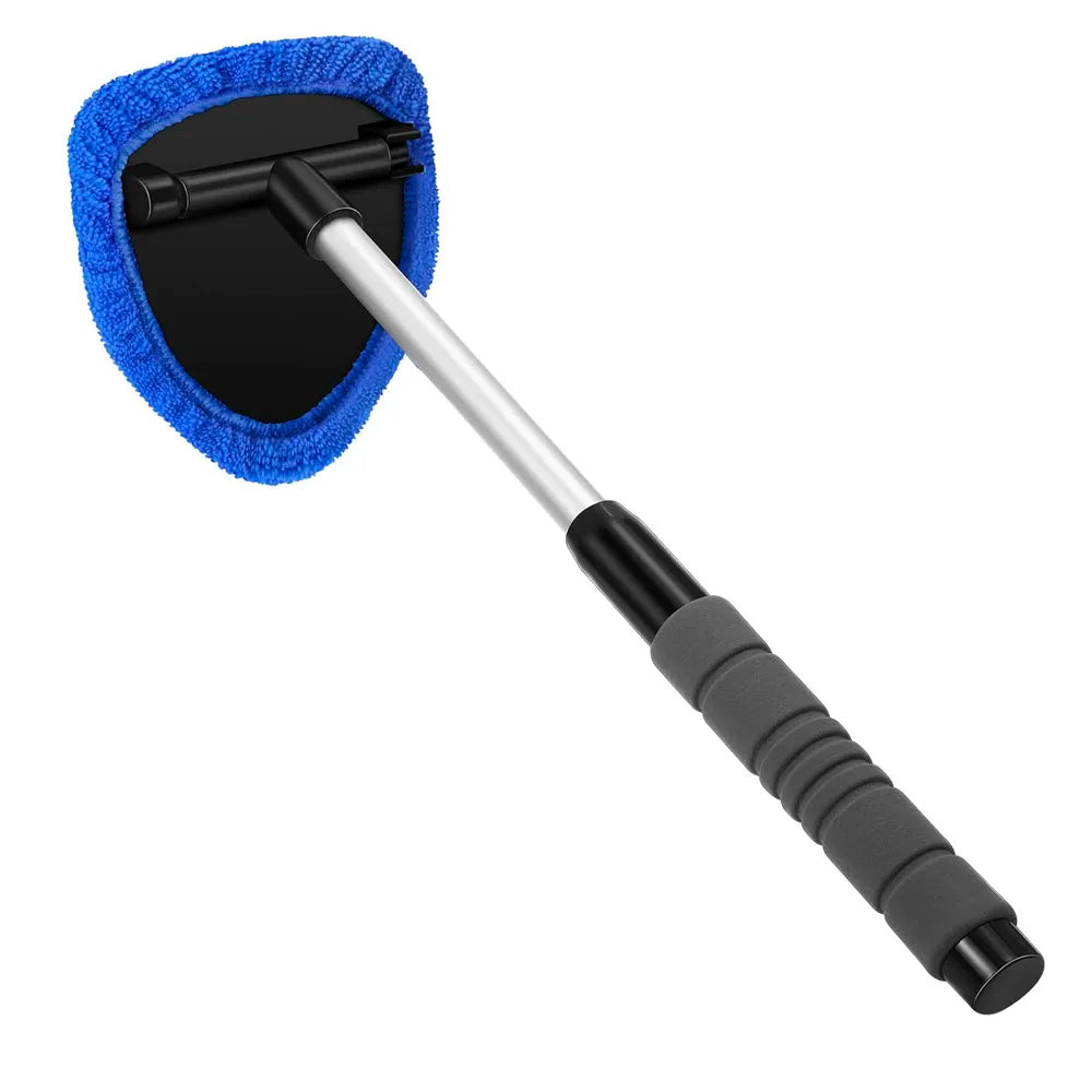 Telescopic Triangle Window & Windshield Cleaning Brush