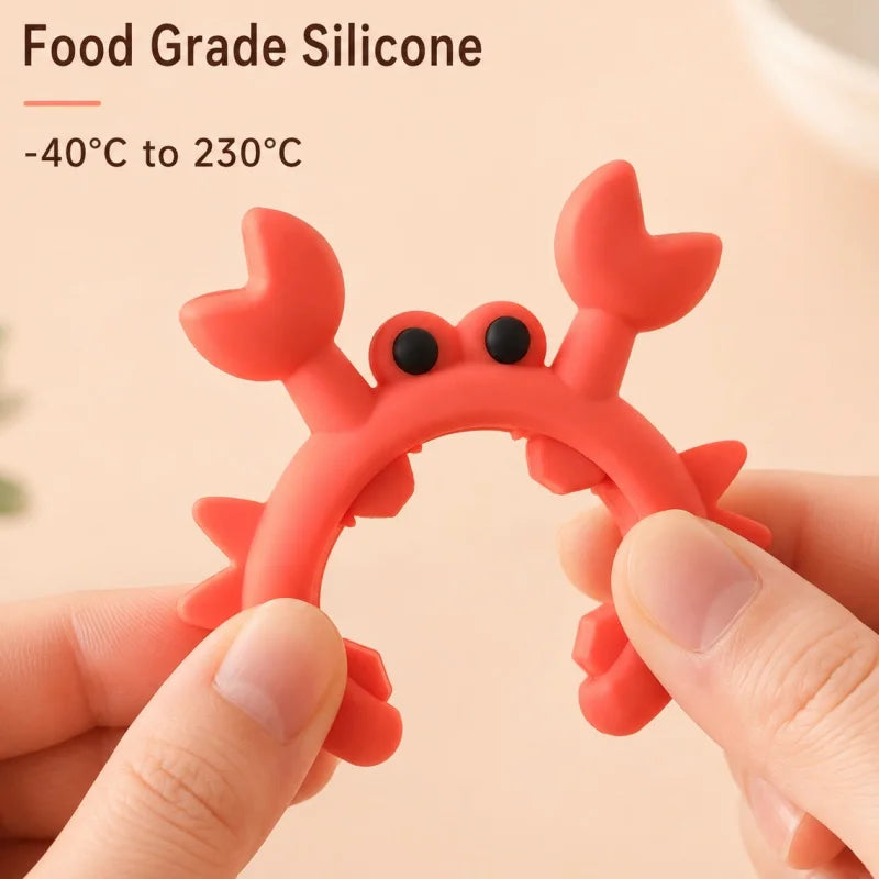 CrabbyClip – The Cute Little Kitchen Helper That Keeps Your Counter Clean!