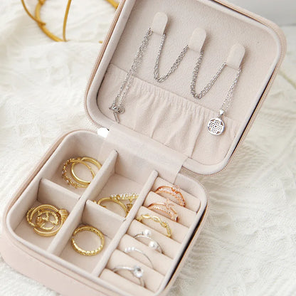 LuxeNest Travel Jewelry Case
