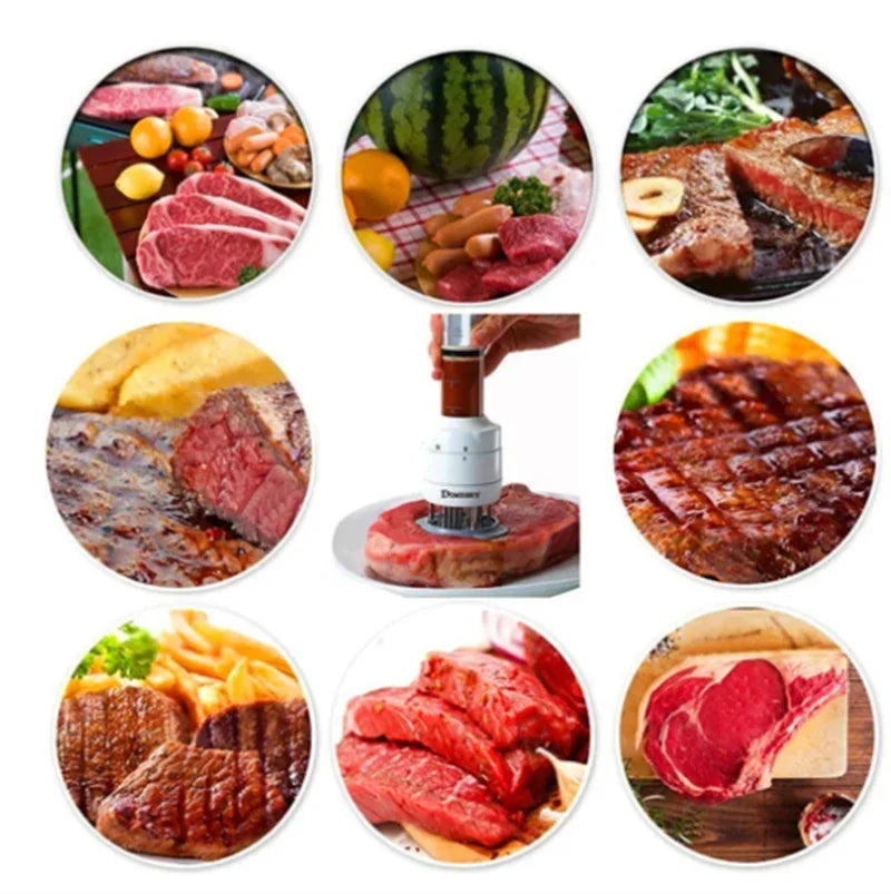 FlavorForce 2-in-1 Meat Tenderizer & Marinade Injector
