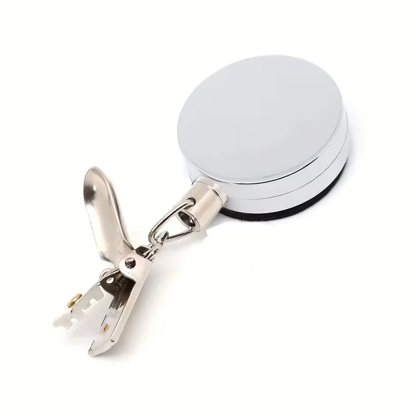 Automatic Retractable Towel Holder – Self-Adhesive Wall Rack