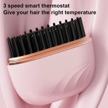 GlamGo Styler – The Cordless Straightener for On-the-Go Touch-Ups