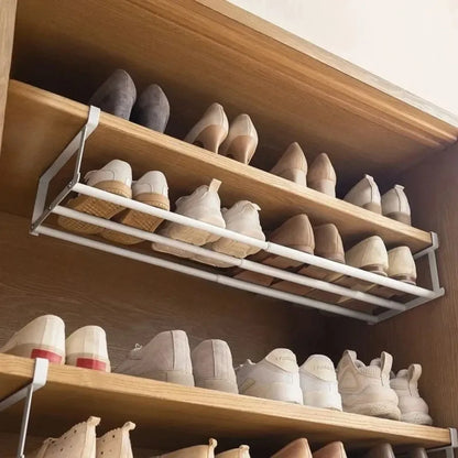 Adjustable Under-Shelf Storage Rack