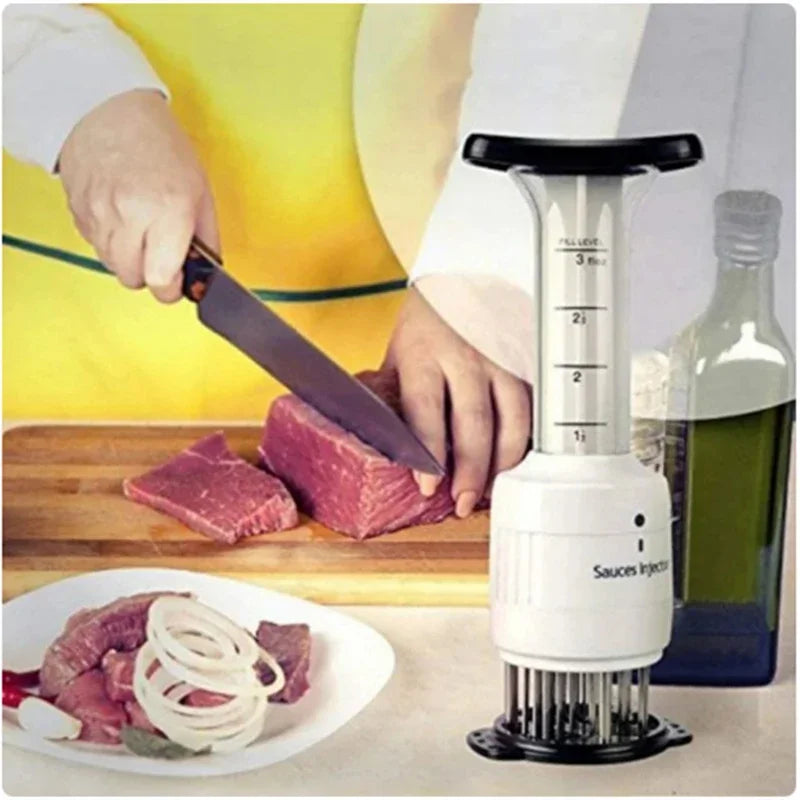 FlavorForce 2-in-1 Meat Tenderizer & Marinade Injector