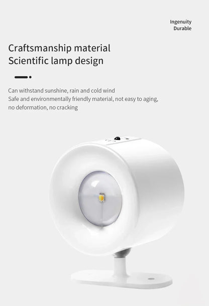 Modern Magnetic LED Wall Lamp – Rechargeable & Remote Controlled