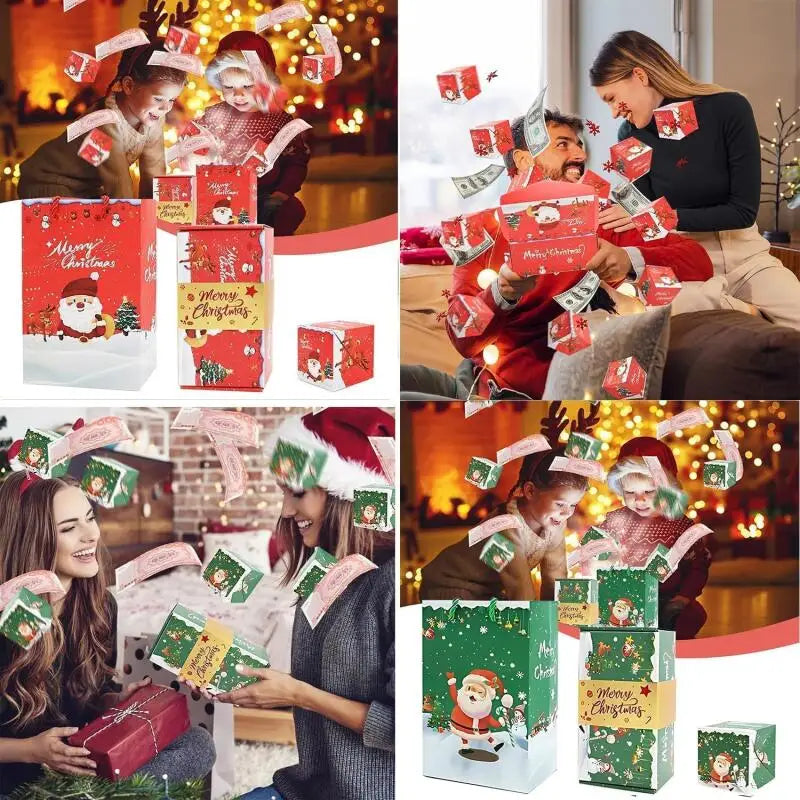 Christmas Surprise Money Explosion Box