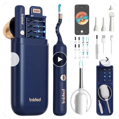 HD Visual Ear Cleaner with Camera & Tweezers