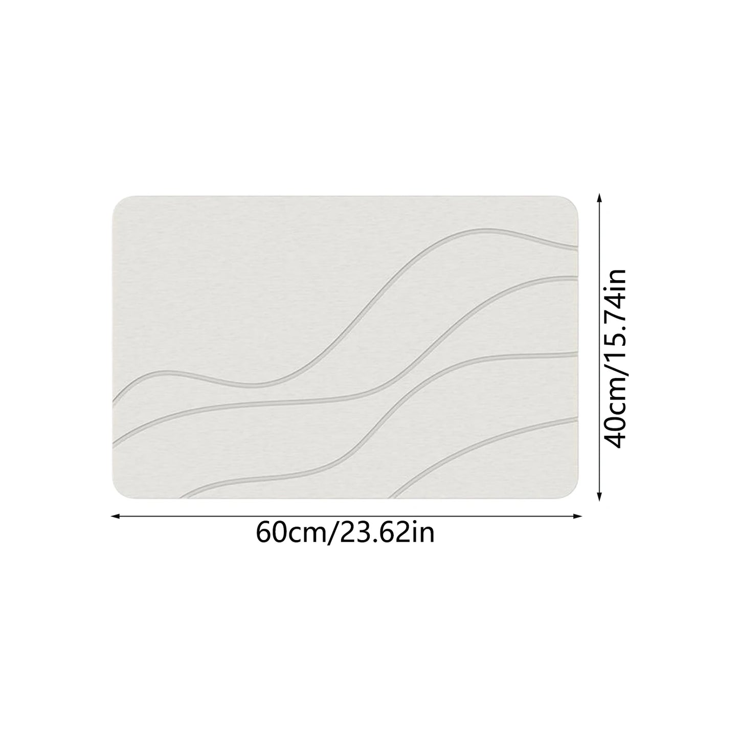 Quick-Dry-Soft Bath Mat