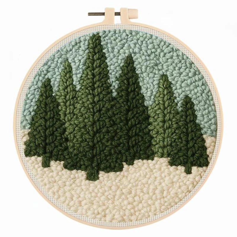 Landscape Punch Needle Embroidery Kit
