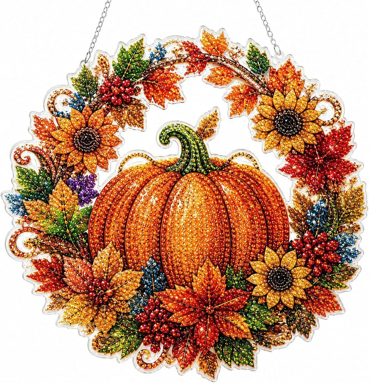 Halloween Diamond Painting Hanging Ornament Kit 🎃💎