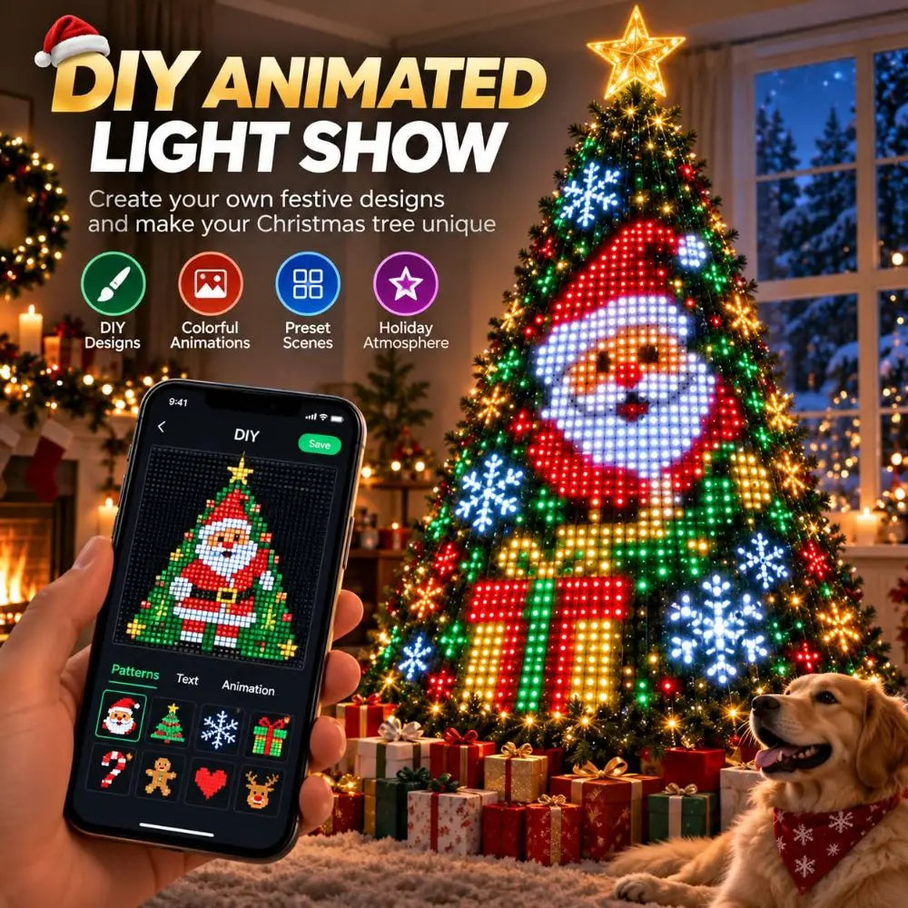 LumiTree – Smart Pixel Christmas Tree Lights 🎄✨