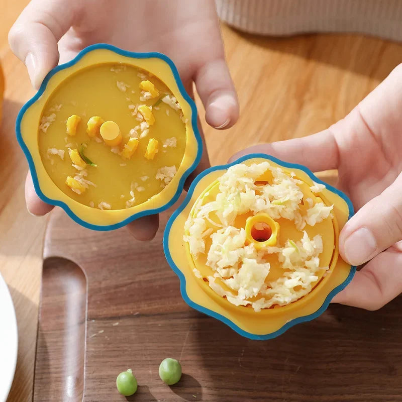 TwistCrush Mini Rotary Garlic Chopper