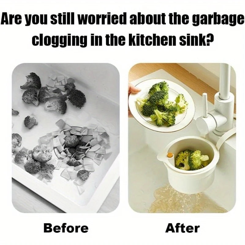 PushClean Self-Cleaning Sink Strainer Basket