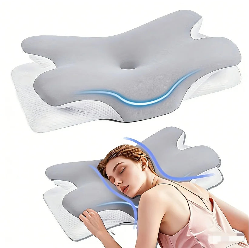 WingRest Butterfly Memory Foam Pillow