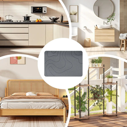 Quick-Dry-Soft Bath Mat