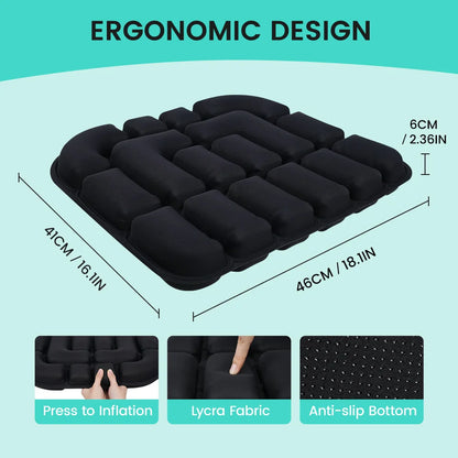 3D Air Support Seat Cushion