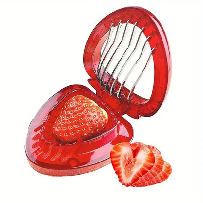 BerryCore 3-in-1 Strawberry Tool | Slicer, Corer & Stem Remover