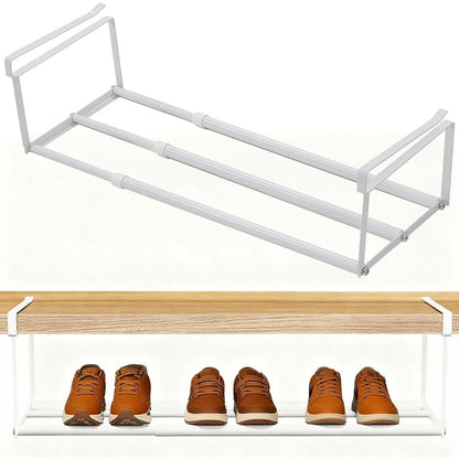 Adjustable Under-Shelf Storage Rack