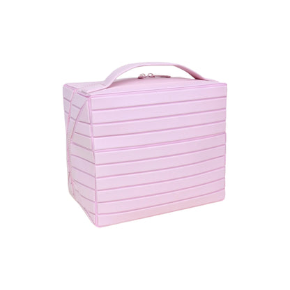 Waterproof Striped Toiletry Bag