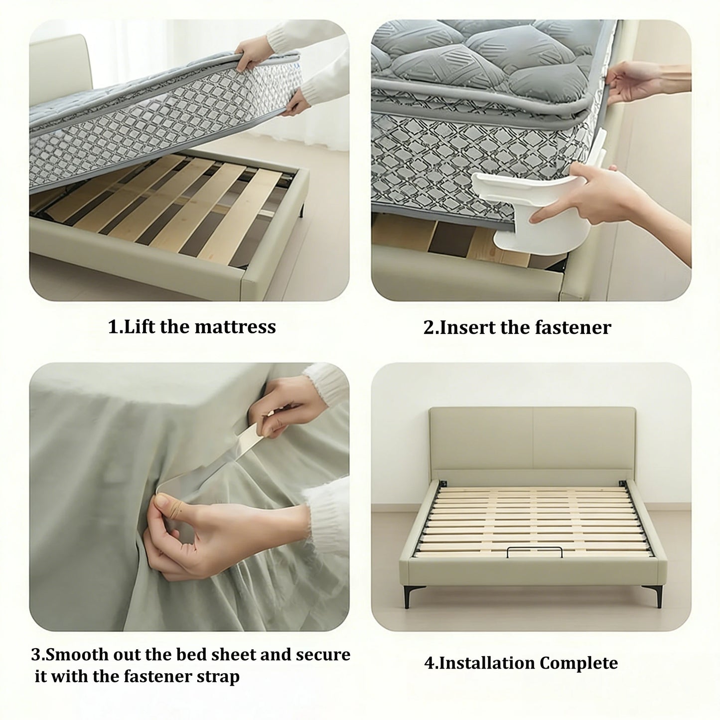 SheetStay - Needle-Free Bed Sheet & Duvet Clips