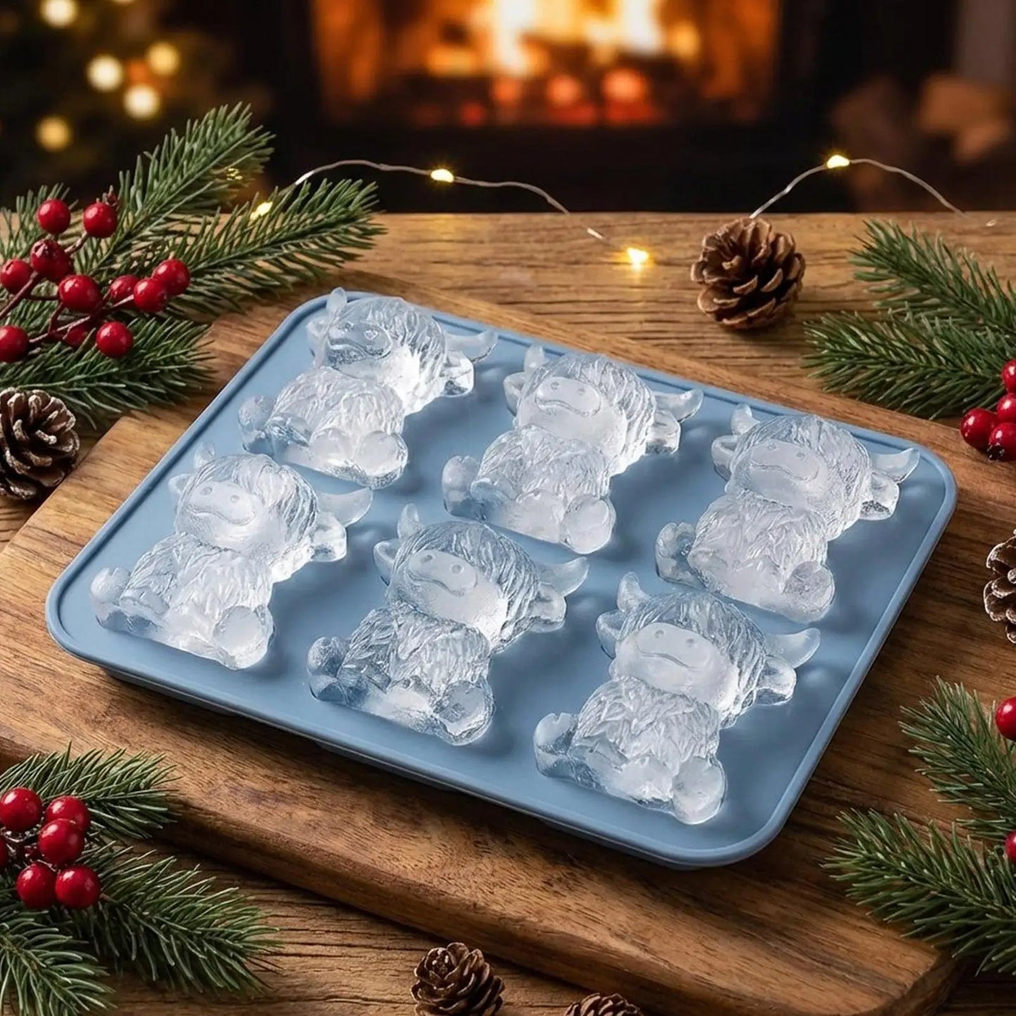 Highland Cow Ice Cube Mould