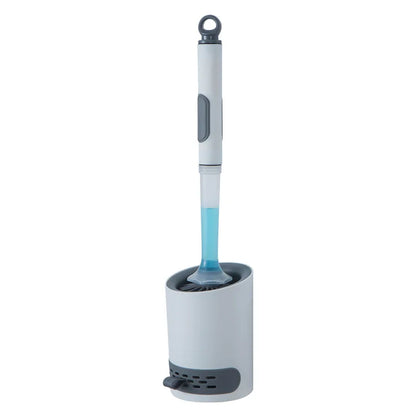 CleanFlex Refillable Silicone Toilet Brush Set