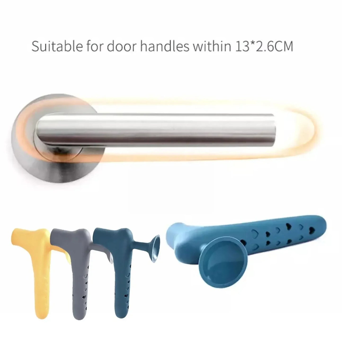 SoftGuard Silicone Door Handle Protector