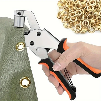 CraftFix Eyelet Punch Kit | Metal Eyelets for DIY Sewing & Fabric Projects