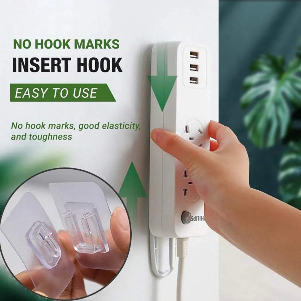 Double-Sided Adhesive Wall Hooks