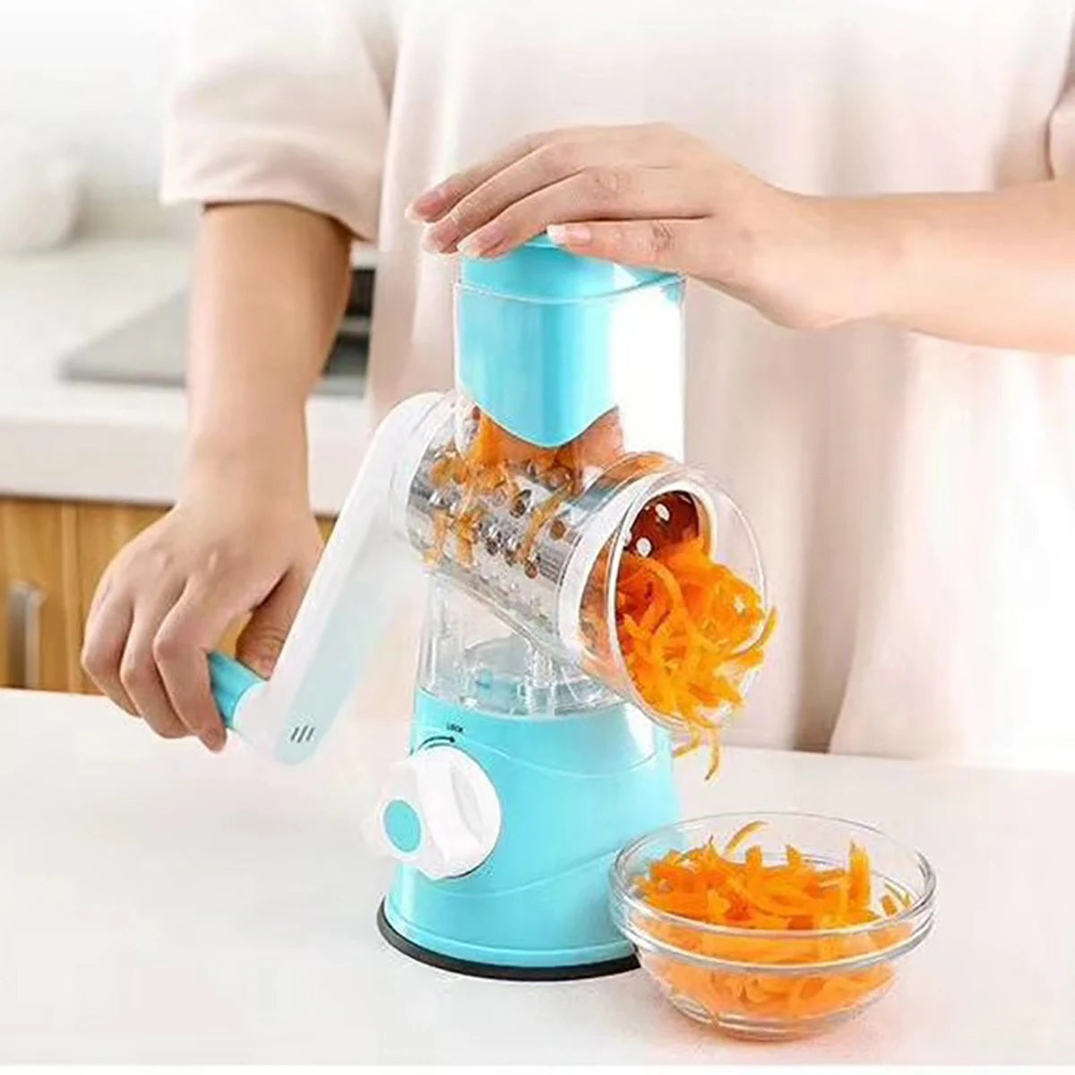 QuickSlice Pro 3-Drum Slicer & Grater