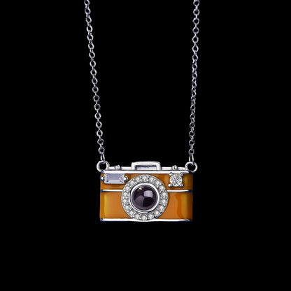 Custom Photo Projection Necklace