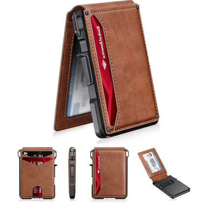 SwiftVault - RFID Pop-Up Bifold Wallet