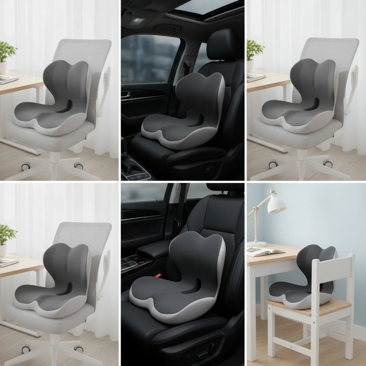SitRight – Seat and Back Cushion for Long Days 💺✨