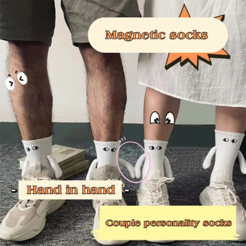 Magnetic Hand-in-Hand Gift Socks