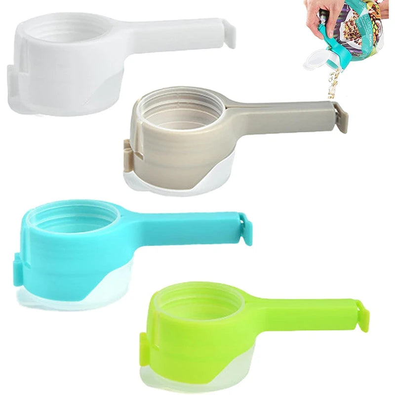FreshLock Pour-Spout Bag Clips for Food Storage