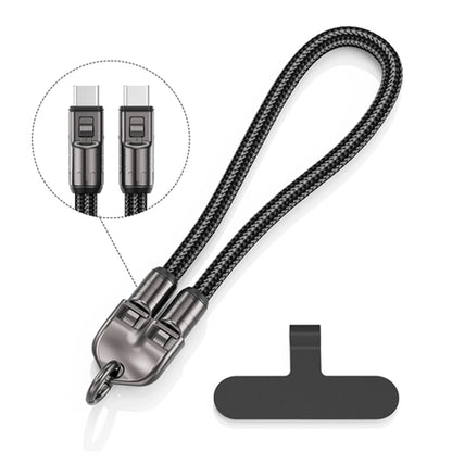 2-in-1 Type-C to Type-C Fast Charging Lanyard Cable