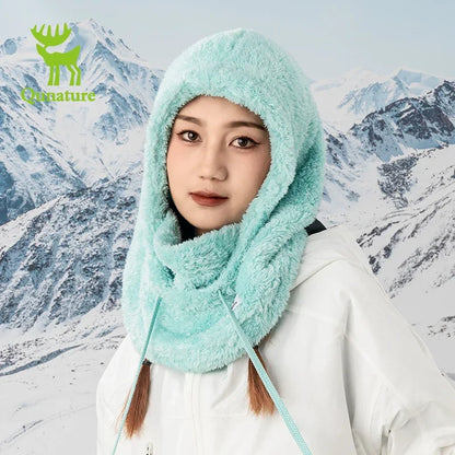 Thermal Ski Balaclava – Full Face Fleece Hood & Neck Warmer