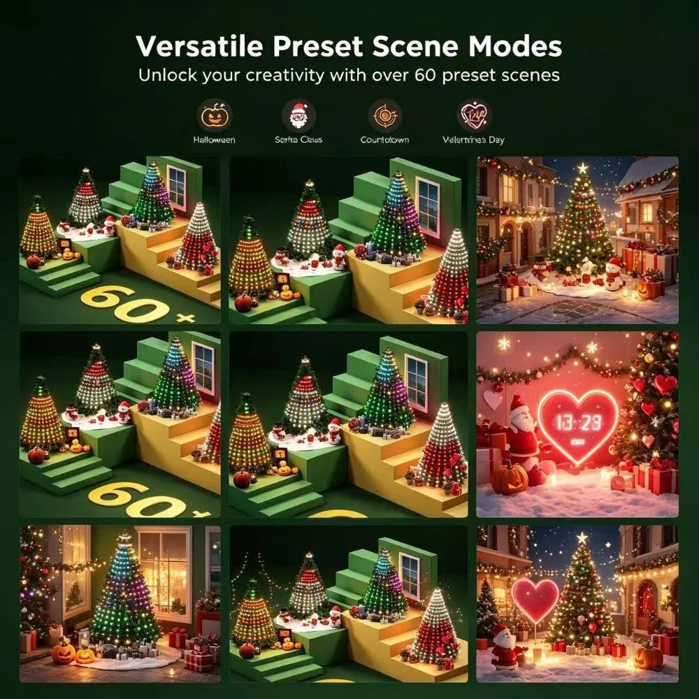 LumiTree – Smart Pixel Christmas Tree Lights 🎄✨