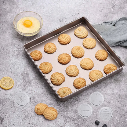 🎄 Christmas Stainless Steel Cookie & Cake Decorating Gun Set