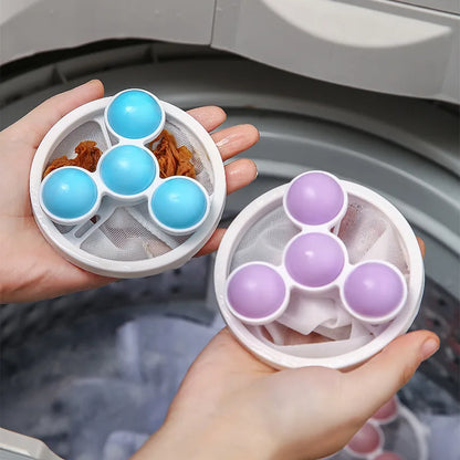 SpinCatch Laundry Filter – Floating Hair & Lint Collector