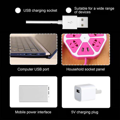 LED Wood Light Display Base – USB Wooden Stand for Crystal & Resin Art