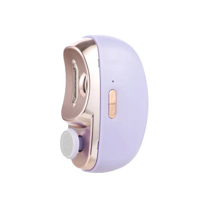 Rechargeable Electric Nail Trimmer with LED Light