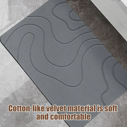 Quick-Dry-Soft Bath Mat