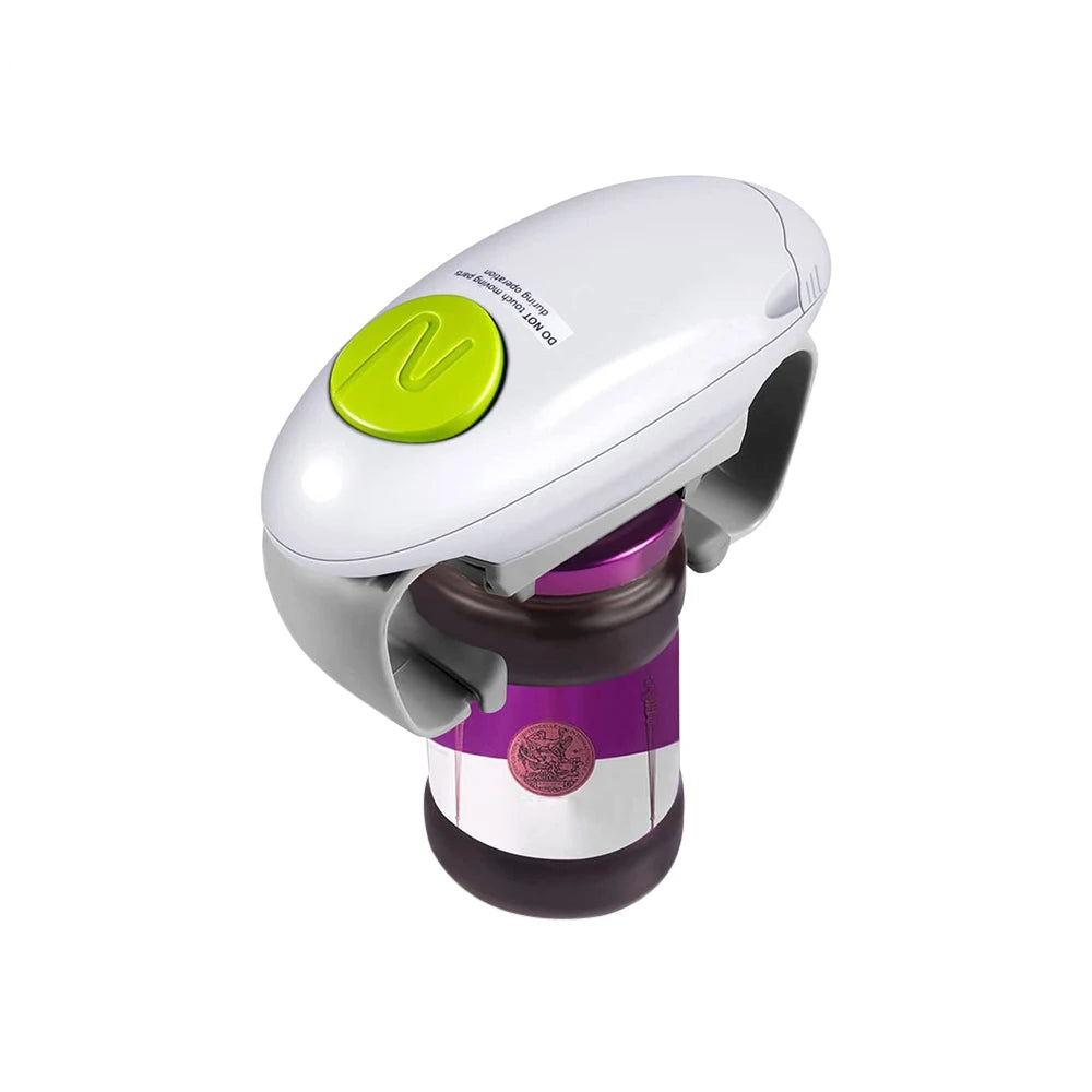 AutoGrip Electric Bottle & Jar Opener – Hands-Free Battery-Powered Kitchen Tool