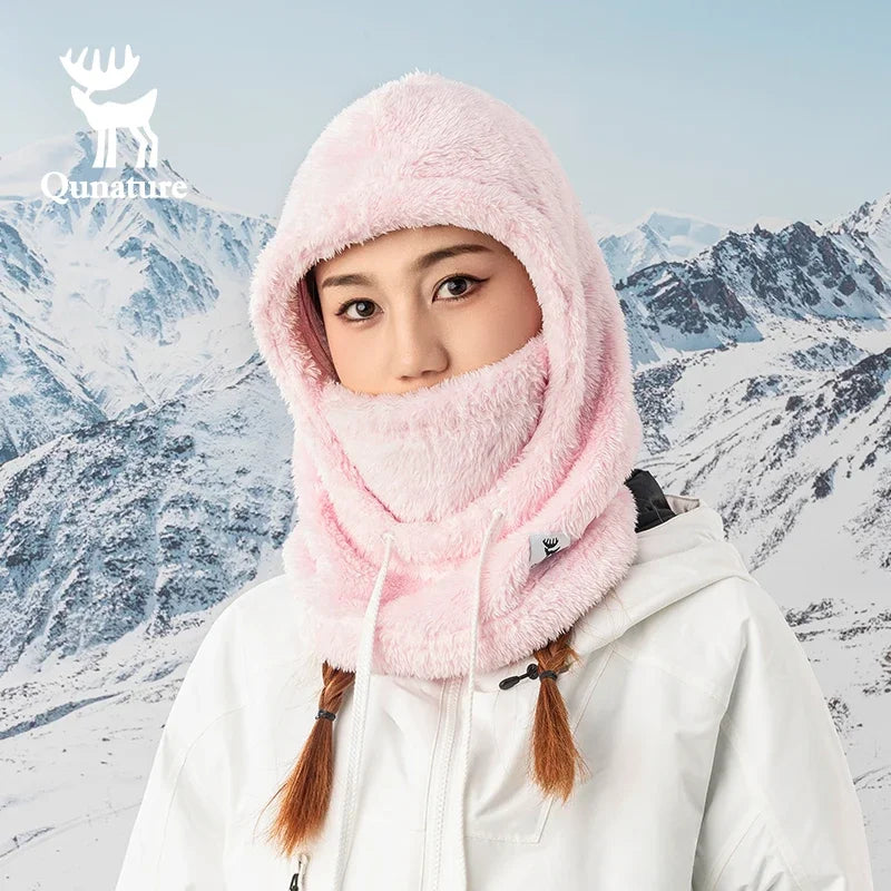 Thermal Ski Balaclava – Full Face Fleece Hood & Neck Warmer