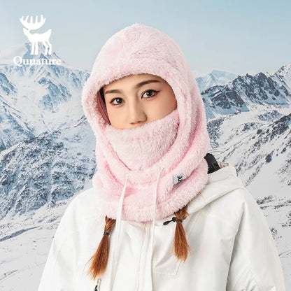 Thermal Ski Balaclava – Full Face Fleece Hood & Neck Warmer