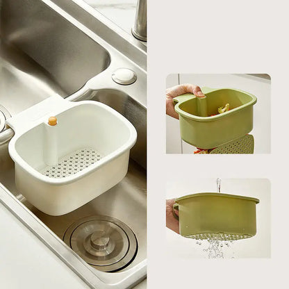 QuickDrain One-Press Sink Filter Basket