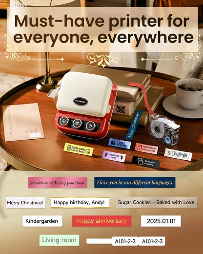 Bluetooth Mini Label Maker 🏷️✨