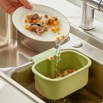 QuickDrain One-Press Sink Filter Basket